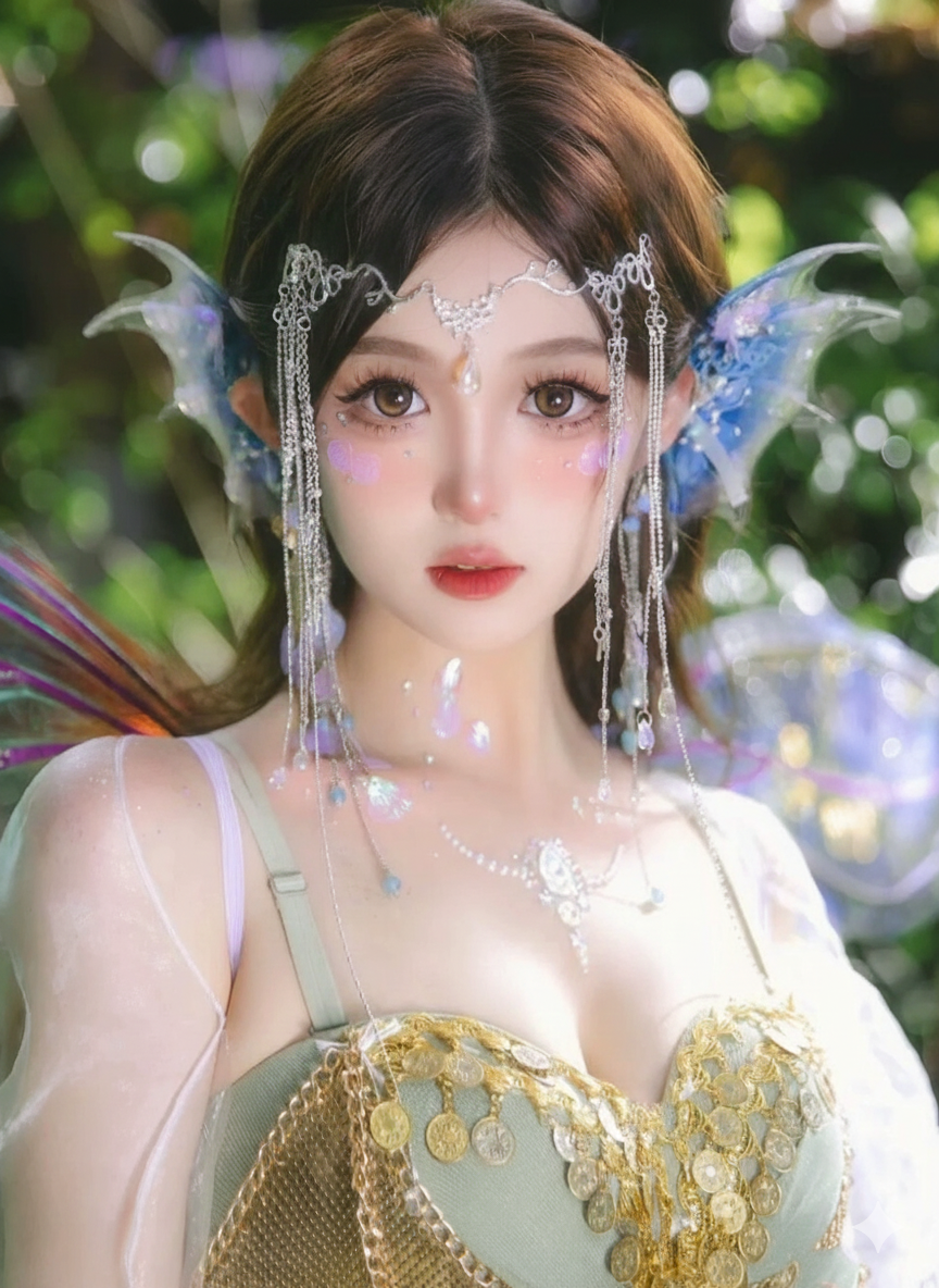 New Mermaid Princess Fairy Dream Fantasy Elf Costume