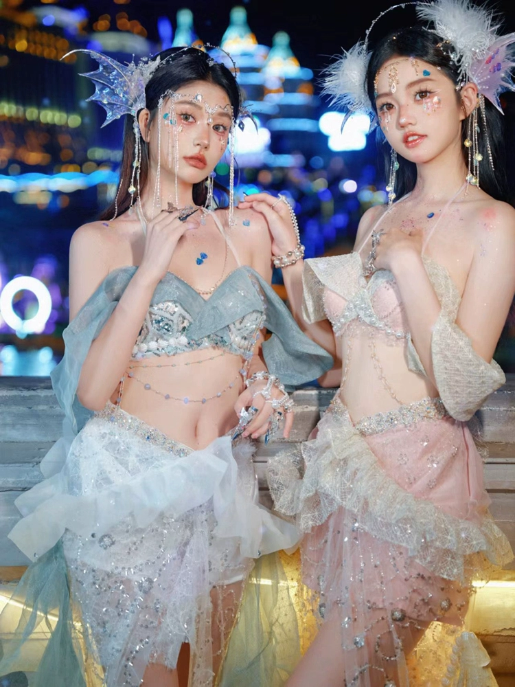 Mermaid Princess Outdoor Seaside Costume