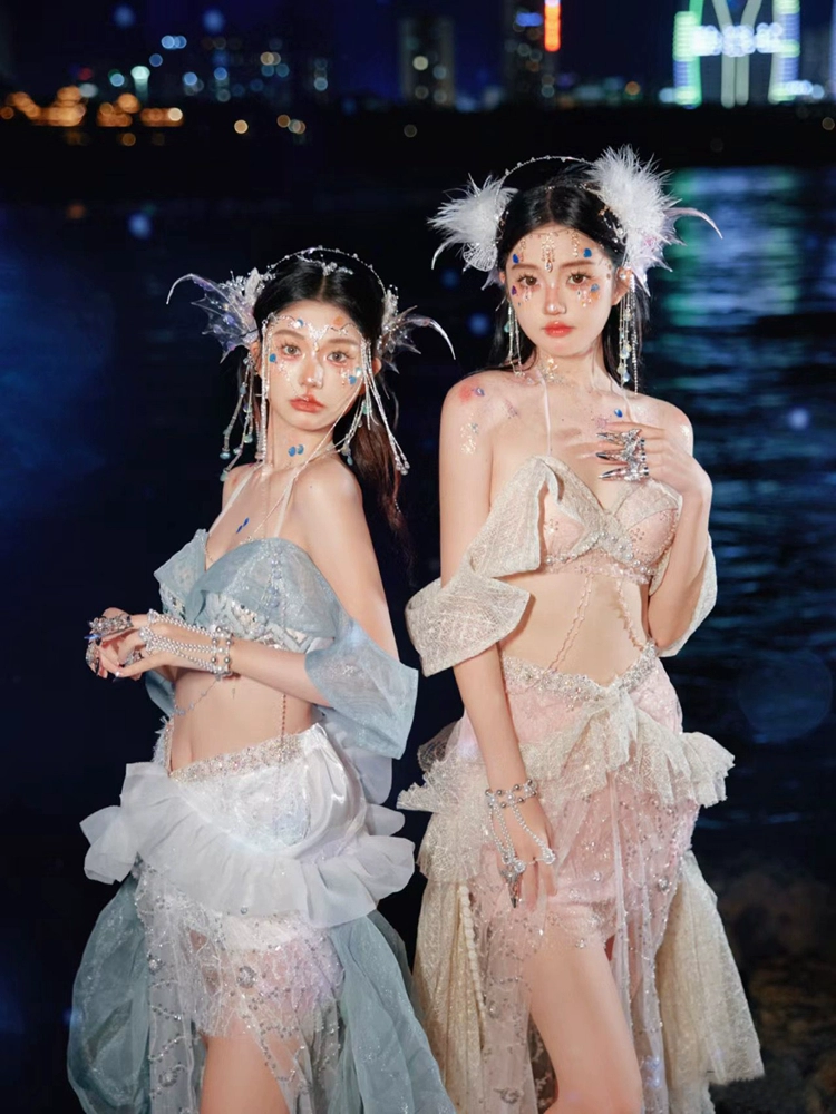 Mermaid Princess Outdoor Seaside Costume